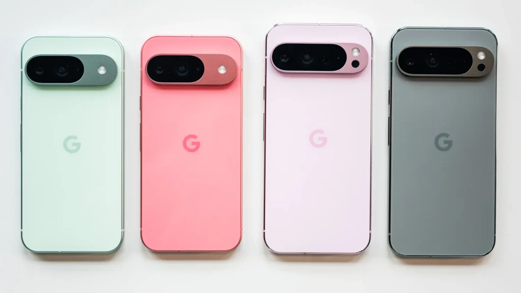 Google Pixel 9 Series SOURCE Julian Chokkattu