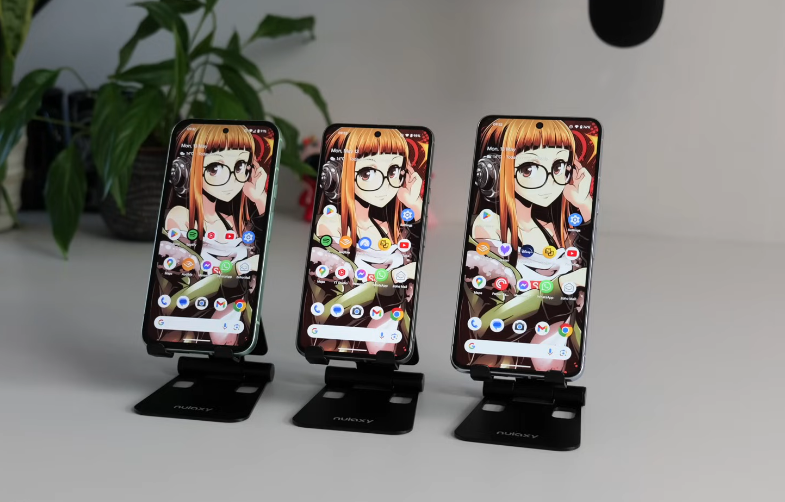 So sánh Google Pixel 8a vs Pixel 8 vs Pixel 8 Pro 2 man hinh pixel 8