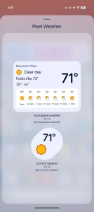 Android 17 chính thức dành cho Google Pixel: Tổng hợp những tính năng mới thú vị 10 Android 17 Beta 3 blur widget 1