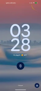 Android 17 QPR2 Beta 2 lockscreen