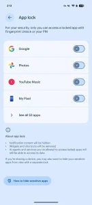 Android Canary 2608: Tổng hợp những thông tin mà bạn cần biết 6 Android Canary 2608 app lock 2