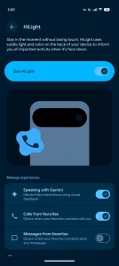 Pixel 11 HiLight messages 1